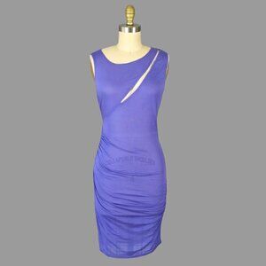 ELIZABETH AND JAMES NWT BRYNN PURPLE CUTOUT BODYCON DRESS